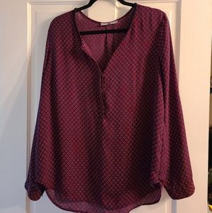 Daniel Rainn Lorene Henley Blouse